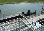 SSBN-624 Reunions-Charleston Reunion 2005-20050423 ChasnSC45 Clamagore aft from Yorktown flight deck